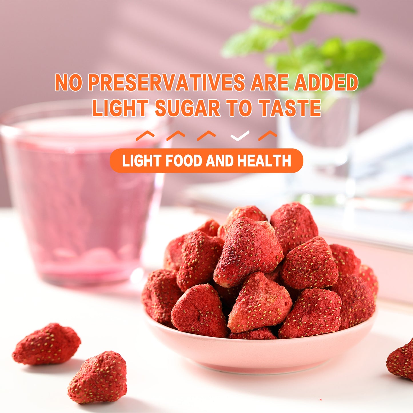 3 Pack Freeze Dried Strawberry 1.05 OZ