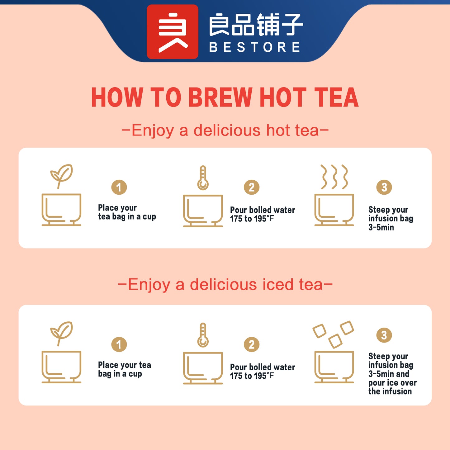 Longan Red Date Goji Tea Bags 4.23oz 6x20g