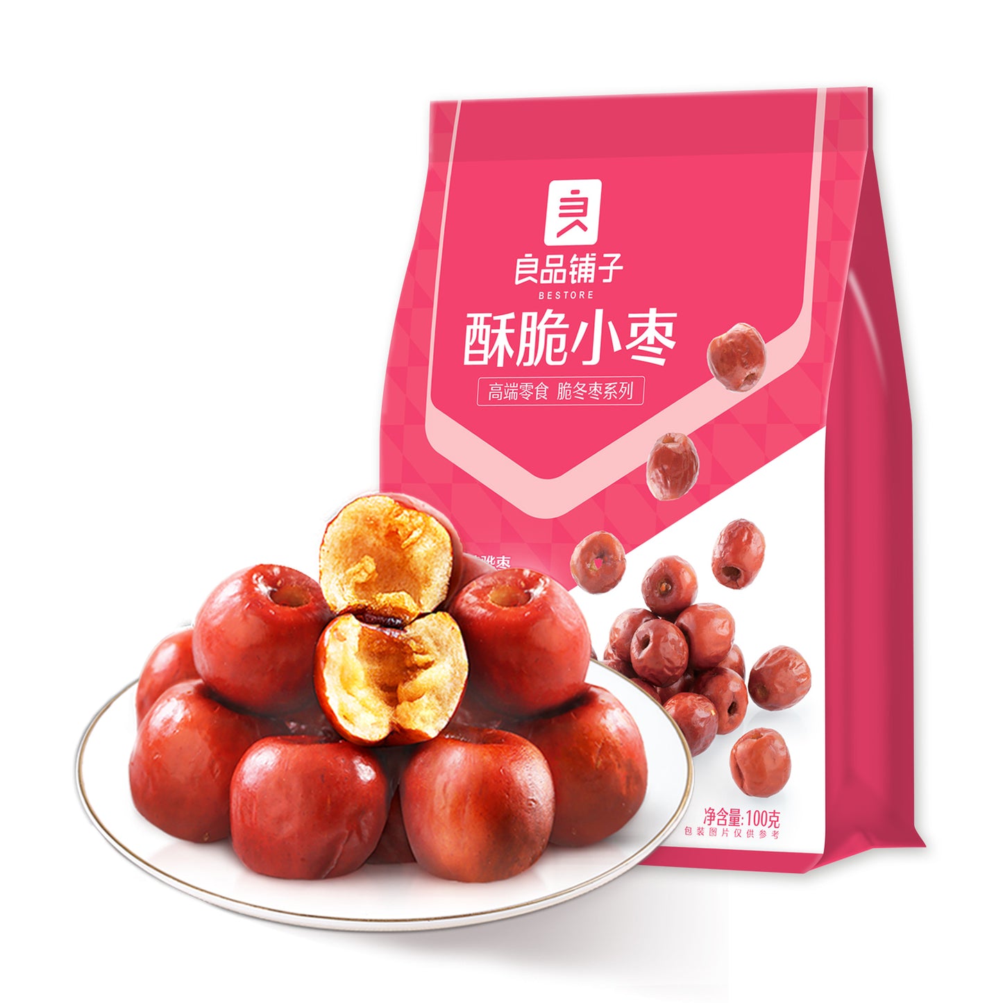 Crispy Jujube Fruit No Add Sugar 3PACK 3.52 oz